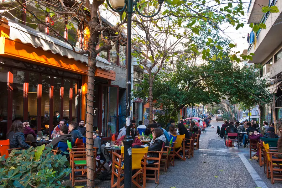 Walking around Athens